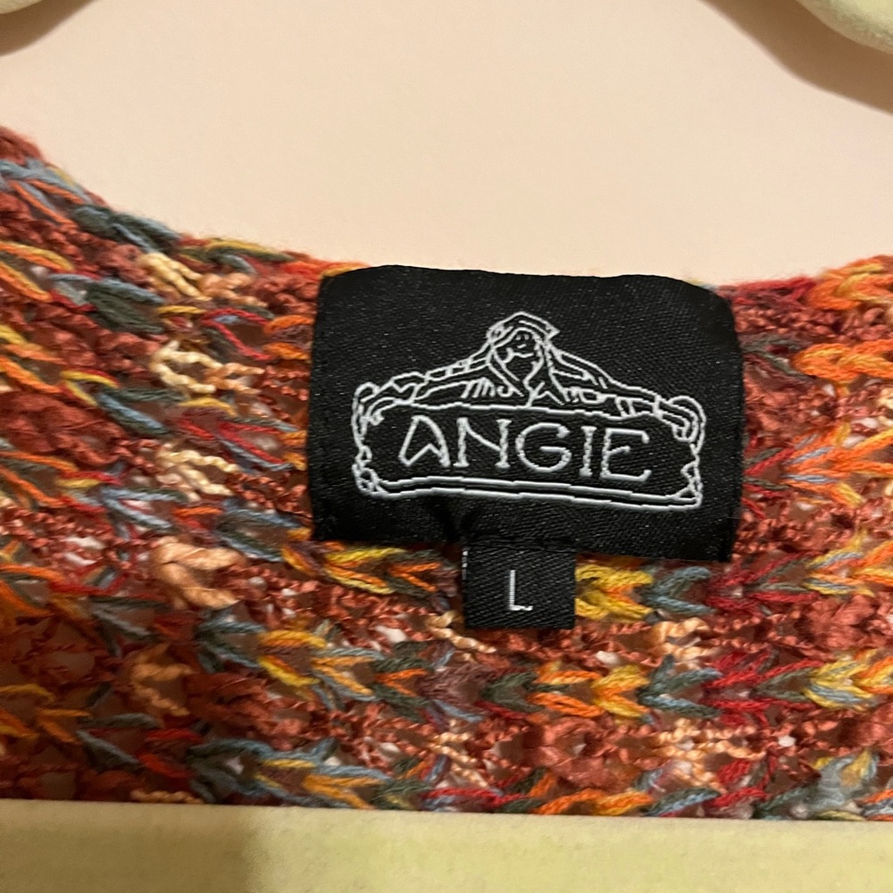 Multicolor Distressed Sweater - Picture 6 of 7